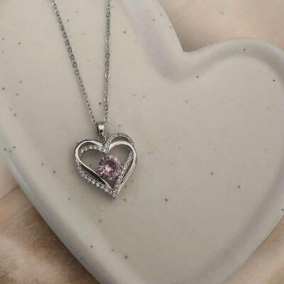 Collier - Eclat D'amour Rose