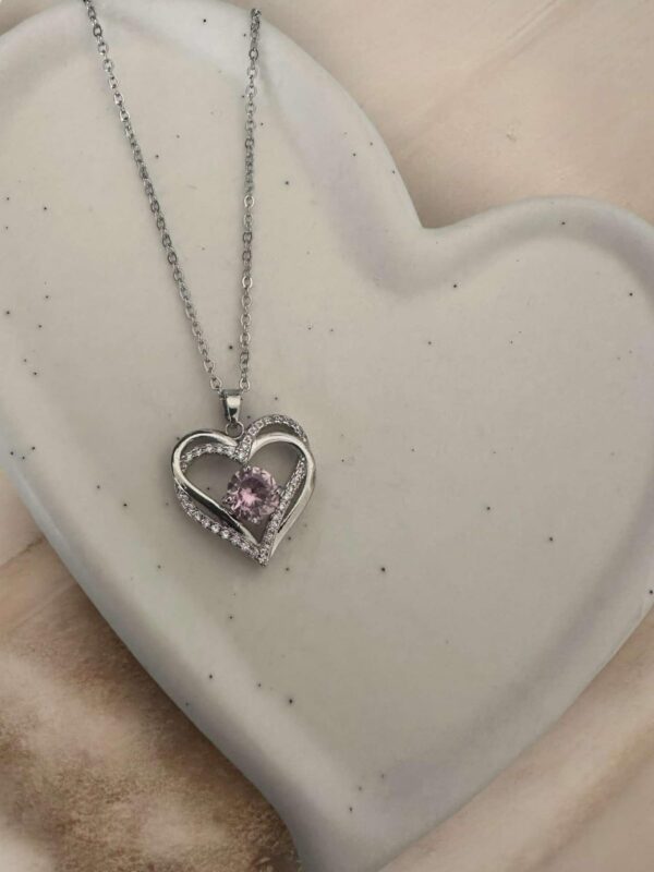 Collier - Eclat D'amour Rose