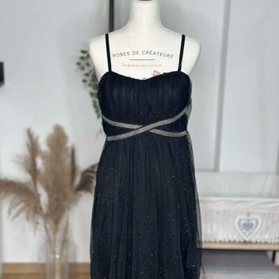 Robe Noire Pailletée