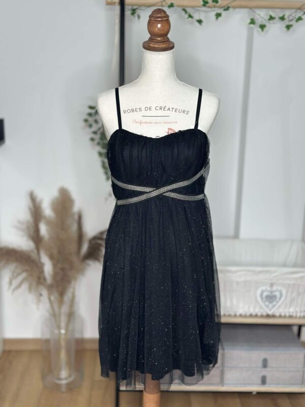 Robe Noire Pailletée