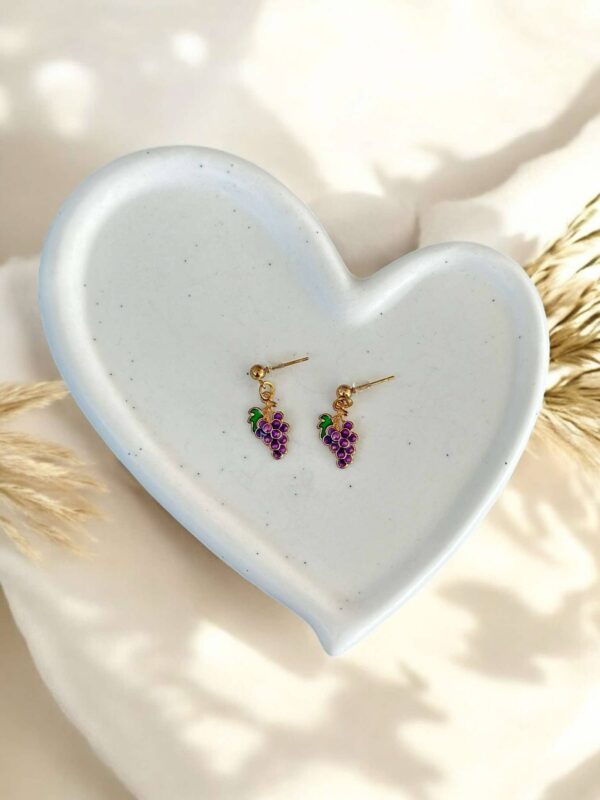 Boucles d’oreilles - Grappe de raisin